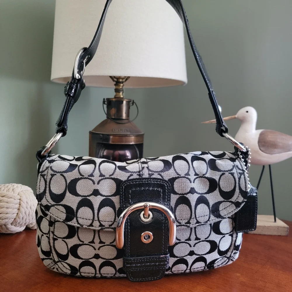 Coach | Bags | Coach Y2k Soho Signature Jacquard Patent Leather